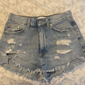 Zara jeans shorts